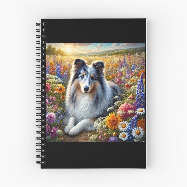 Item preview, Sheltie in Bloom designed and sold by DesignsByHania.
