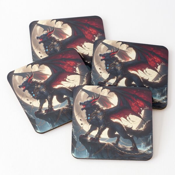 Item preview, Werewolf with Dragon Wings designed and sold by GalleryBrisArt.