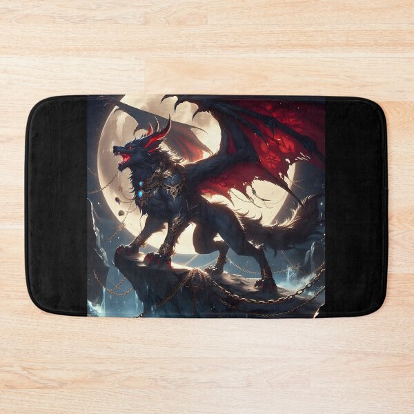 Item preview, Werewolf with Dragon Wings designed and sold by GalleryBrisArt.