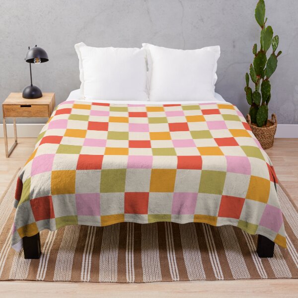 Item preview, Muted Neon Checkered designed and sold by thefriedegg.