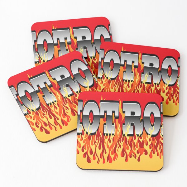 Aperçu de l'œuvre flamme hot rod mot feu logo flame créée et vendue par Achille3777.
