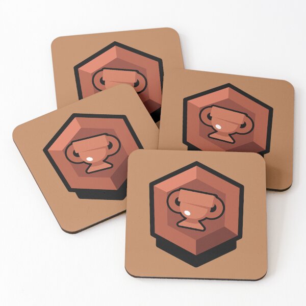 Item preview, Brawl Stars Wood Rank designed and sold by Kubala Designs.