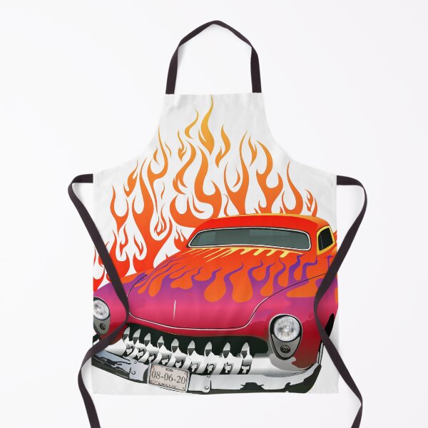 Item preview, flame american car hot rod muscle car vintage designed and sold by Achille3777.