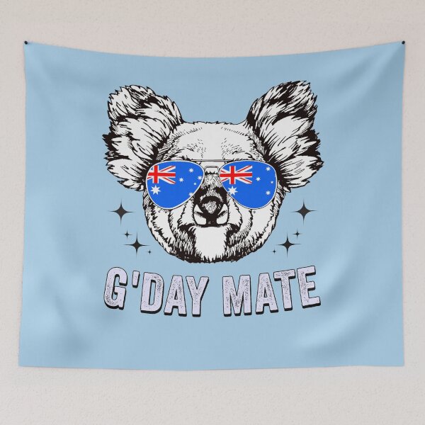 Item preview, Australian Koala G'day Mate Australia Flag Gift Men Woman Kids  designed and sold by Taylor  ART.