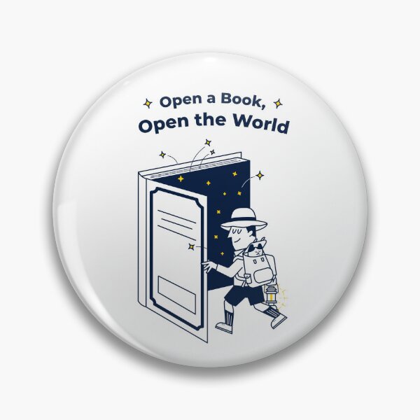 Item preview, Open a Book, Open the World designed and sold by alvin1002.