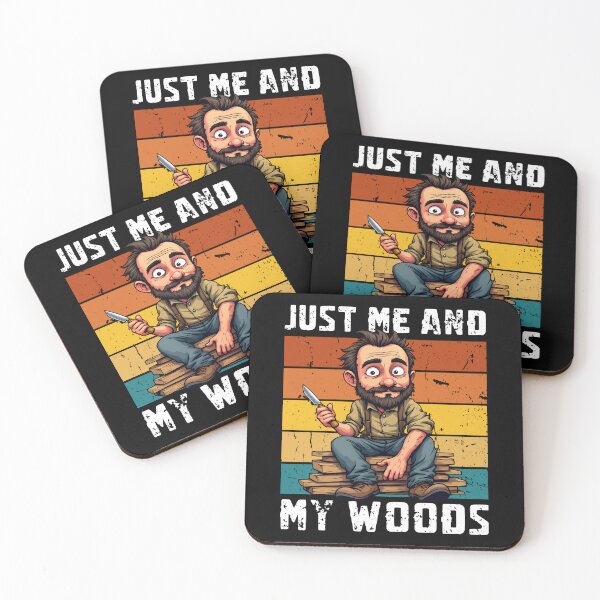 Item preview, JUST ME AND MY WOODS designed and sold by KEF Custom.