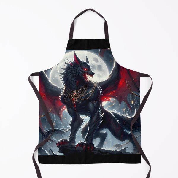 Item preview, Werewolf with Dragon Wings designed and sold by GalleryBrisArt.