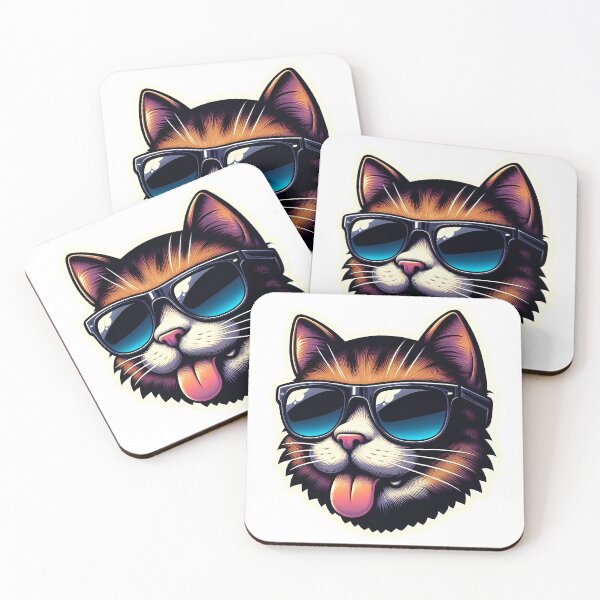 Item preview, Cool cat with sunglasses designed and sold by Giuseppe Cammino.