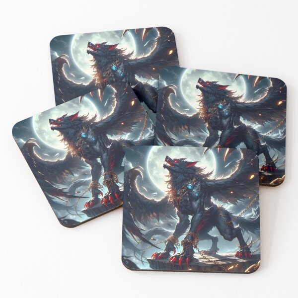 Item preview, Werewolf with Dragon Wings designed and sold by GalleryBrisArt.
