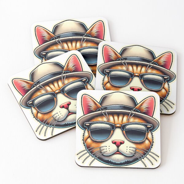 Item preview, Cool cat with sunglasses designed and sold by Giuseppe Cammino.