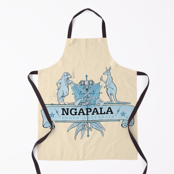 Item preview, Ngapala Coat Of Arms -Blue designed and sold by Jed Dunstan.