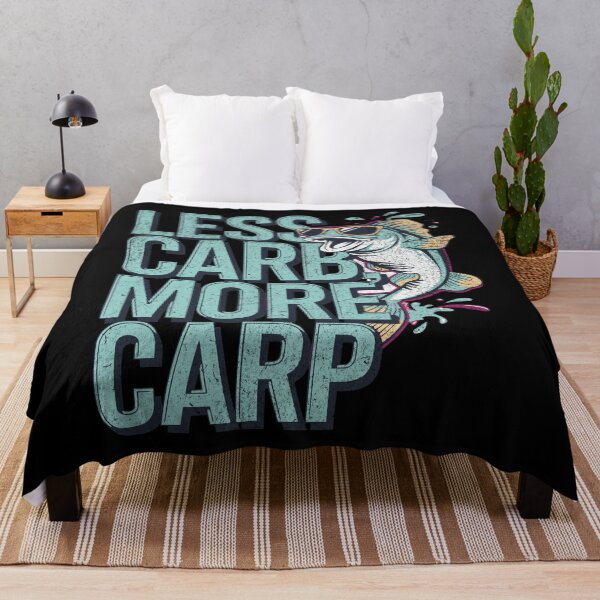 Item preview, Less Carb, more Carp designed and sold by VariousGoodies.
