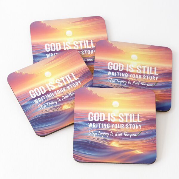 Item preview, God Is Still Writing Your Story Stop Trying to Seal The Pen - Jesus Reigns Christian - Jesus Birthday designed and sold by Luvjesus2.