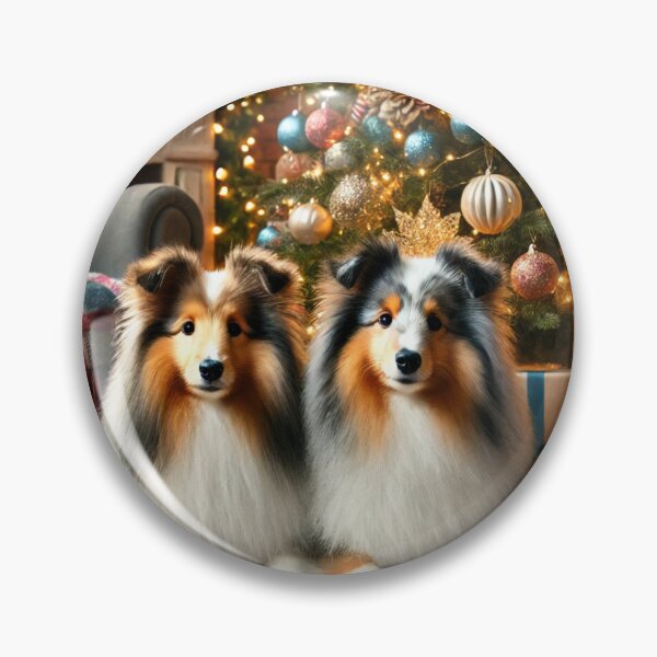 Item preview, Sheltie at Christmas designed and sold by DesignsByHania.