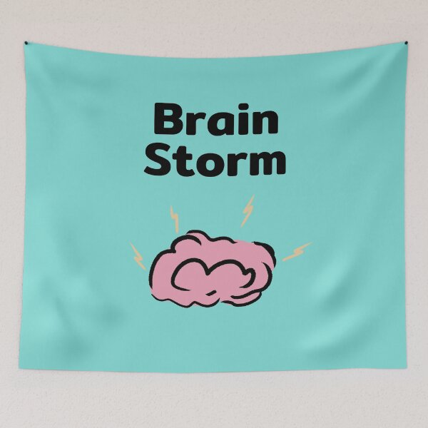 Item preview, Brain Storm Quote  designed and sold by Wish Design.