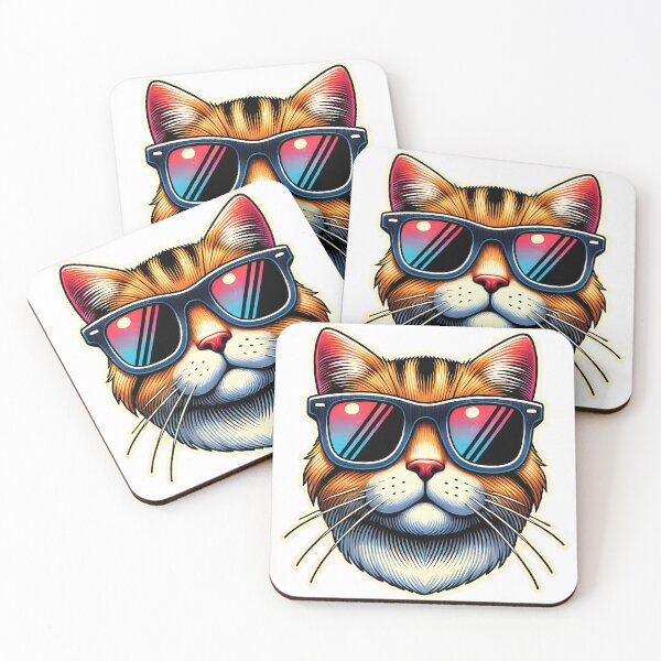 Item preview, Cool cat with sunglasses designed and sold by Giuseppe Cammino.