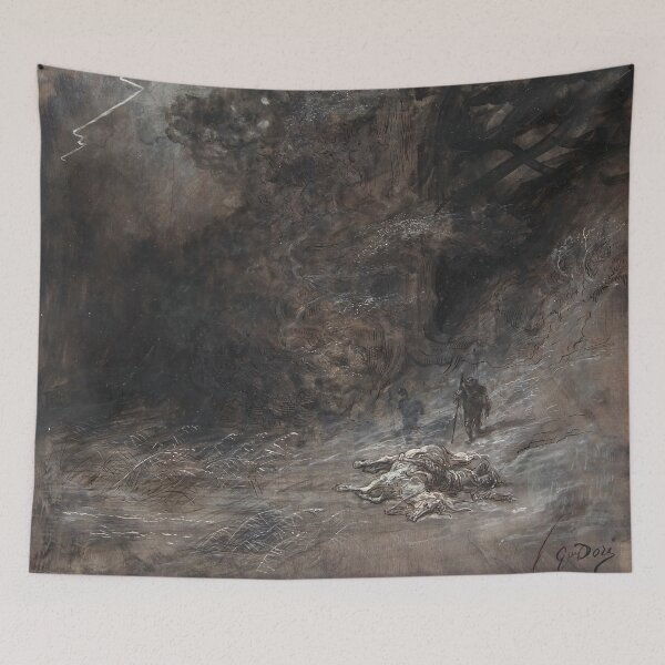 Item preview, A Rider and a Dead Horse in a Landscape designed and sold by Craphe.