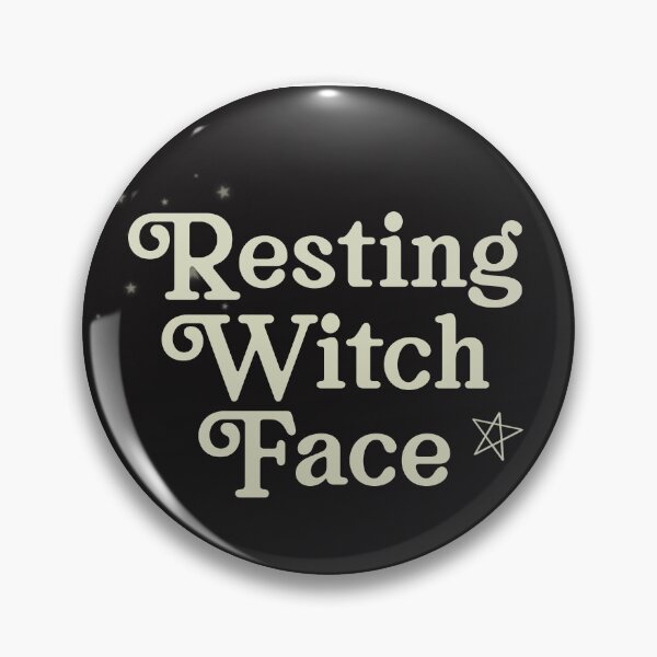 Item preview, Resting Witch Face designed and sold by Giddy Kipper.