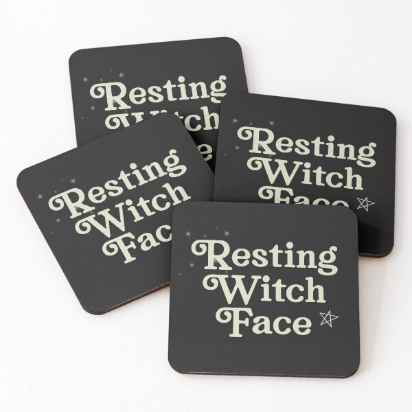 Item preview, Resting Witch Face designed and sold by Giddy Kipper.