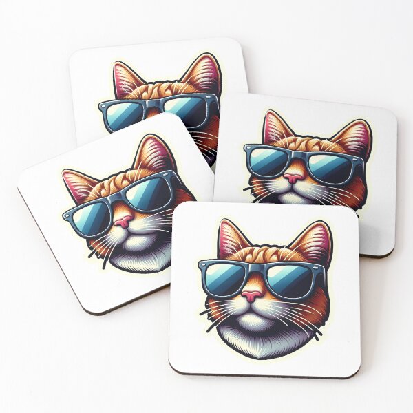Item preview, Cool cat with sunglasses designed and sold by Giuseppe Cammino.