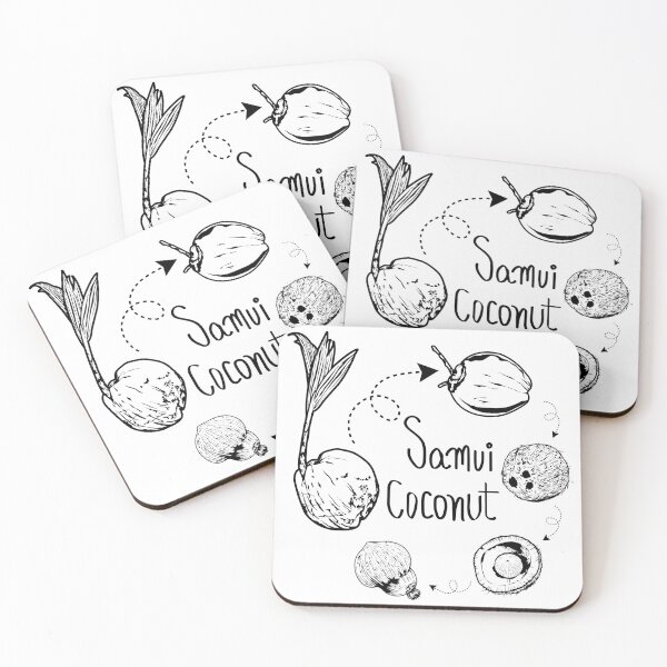 Item preview, Samui Coconut designed and sold by Roninlibra.