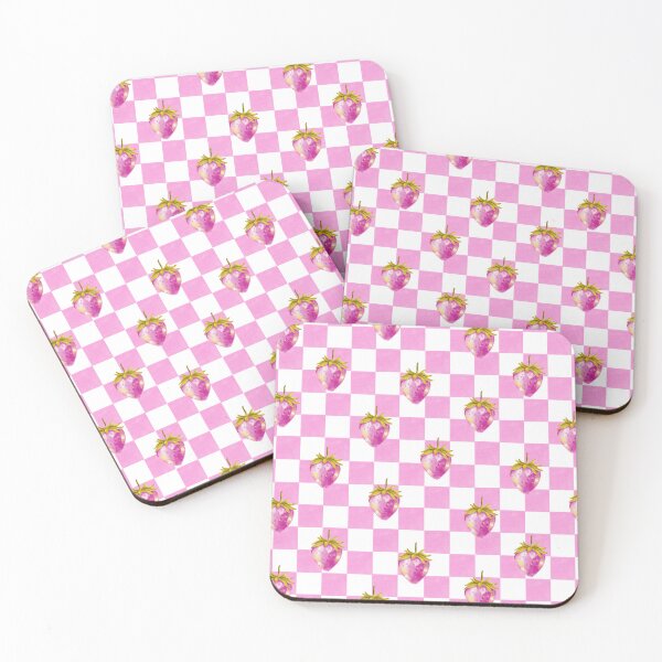 Item preview, Pastel pink strawberries designed and sold by pinkyfish1010.