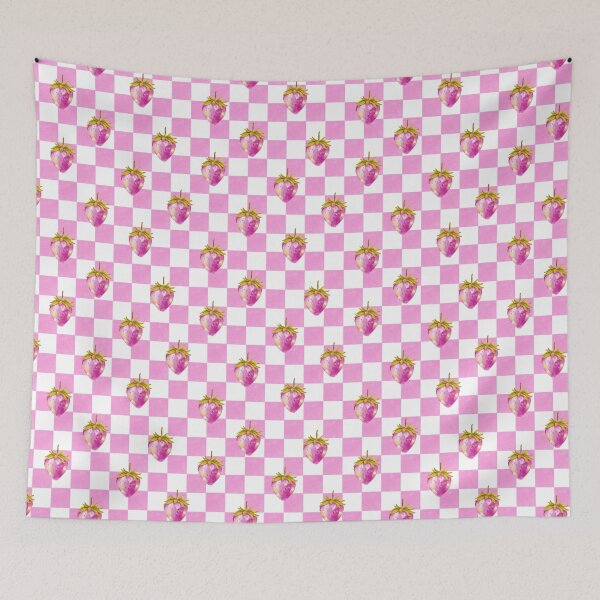 Item preview, Pastel pink strawberries designed and sold by pinkyfish1010.