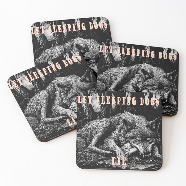 Item preview, The Grey Wolf Sleeps - Danger designed and sold by AnOddAngle.