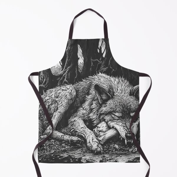 Item preview, The Grey Wolf Sleeps - Danger designed and sold by AnOddAngle.