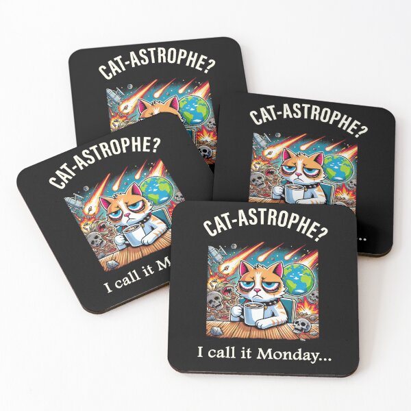 Item preview, Cat-astrophe! I call it Monday designed and sold by MIDesign.