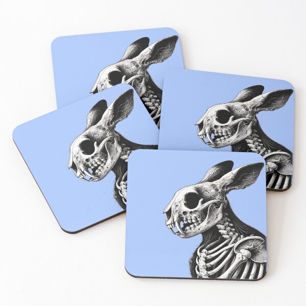 Item preview, Gothic Hollow Bunny Skeleton TSQ designed and sold by TSQ.