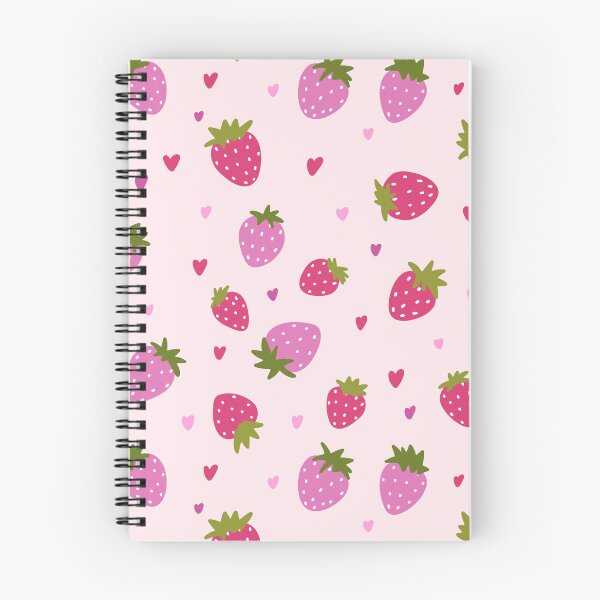 Item preview, Strawberry fields seamless pattern designed and sold by pinkyfish1010.