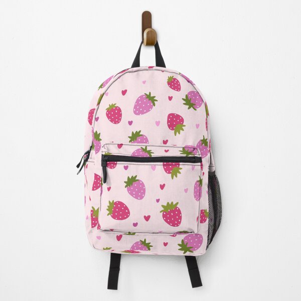 Item preview, Strawberry fields seamless pattern designed and sold by pinkyfish1010.