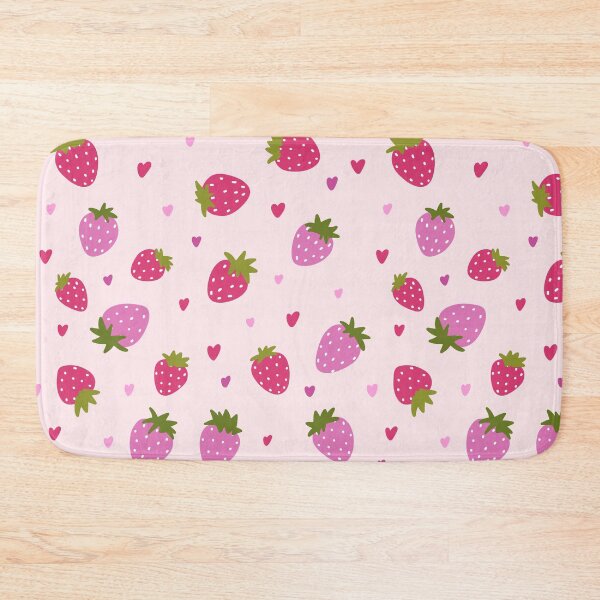 Item preview, Strawberry fields seamless pattern designed and sold by pinkyfish1010.
