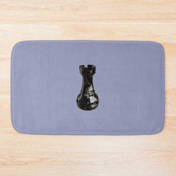 Item preview, Black Marble Rook Chess Piece designed and sold by trepiu.