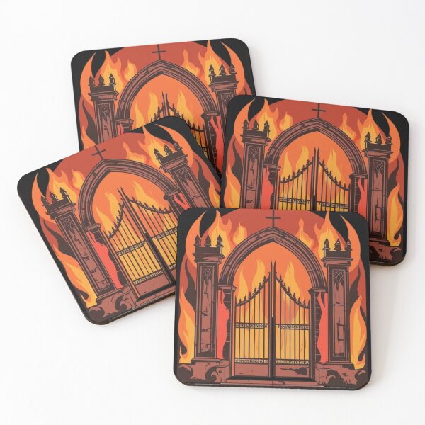 Item preview, Dante's Inferno. Gates Of Hell design. designed and sold by Shoot-The-Moon.