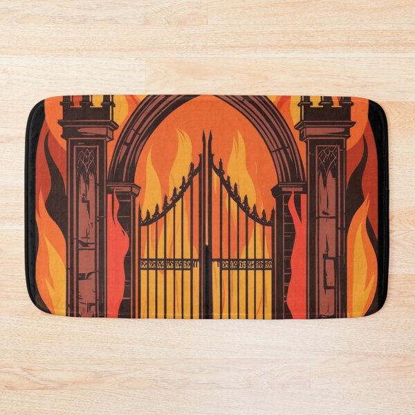 Item preview, Dante's Inferno. Gates Of Hell design. designed and sold by Shoot-The-Moon.
