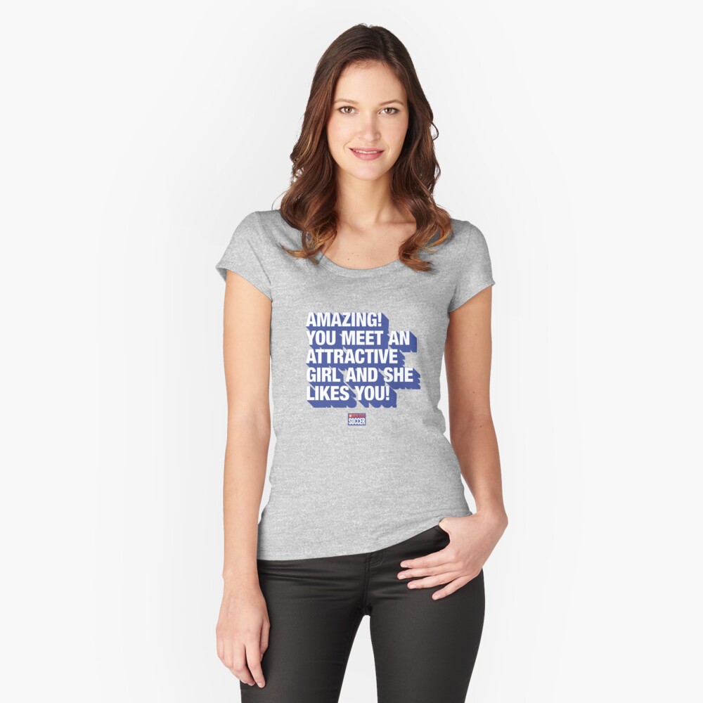 Item preview, Fitted Scoop T-Shirt designed and sold by NewStarGames.