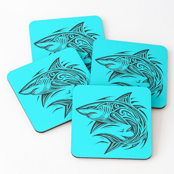 Item preview, Tribal shark designed and sold by SpectrumShine.