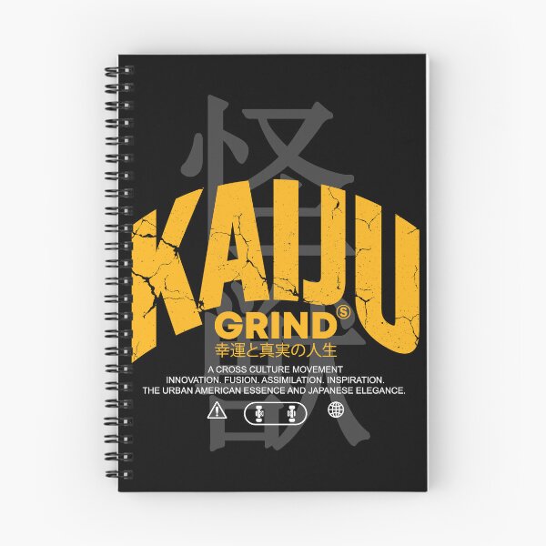 Item preview, 02_Kaiju Grinds American Japanese Kanji Character T-Shirt designed and sold by KaijuGrinds.