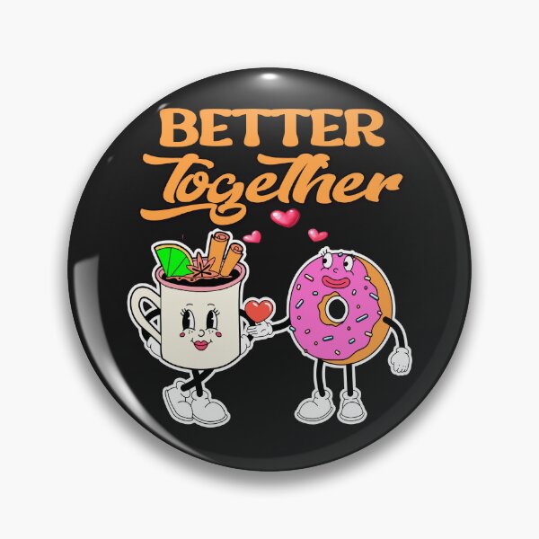 Item preview,  Coffee and Donut Better Together funny bread gifts for boys kids 2025 designed and sold by erozzz.