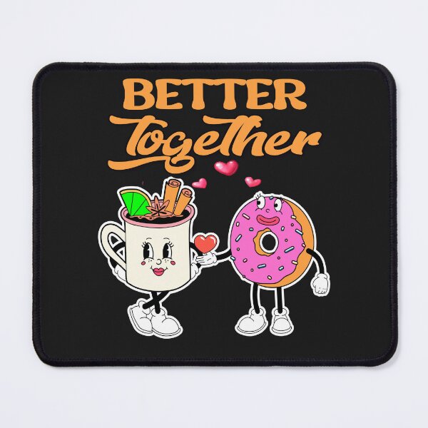 Item preview, Coffee and Donut Better Together funny bread gifts for boys kids 2025 designed and sold by erozzz.