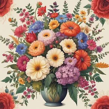 Artwork thumbnail, Timeless Bloom by S-R-TDesign