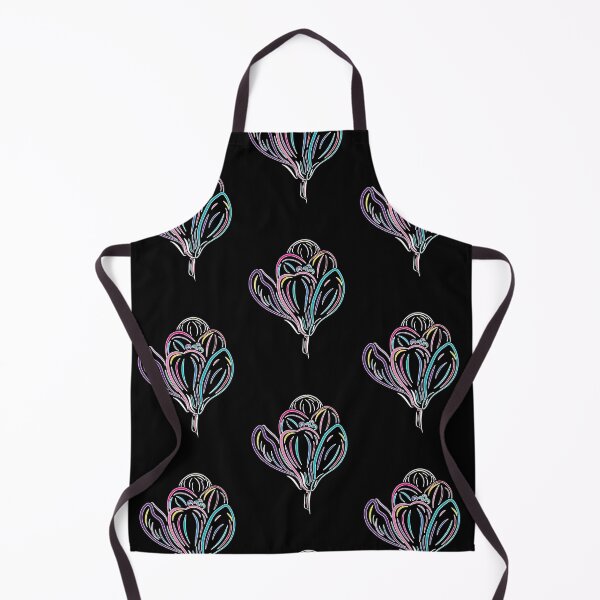 Item preview, Early Winter Crocus - Black Background designed and sold by Onyx Swan Art.