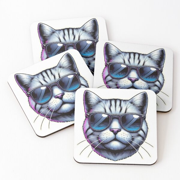Item preview, Cool cat with sunglasses designed and sold by Giuseppe Cammino.