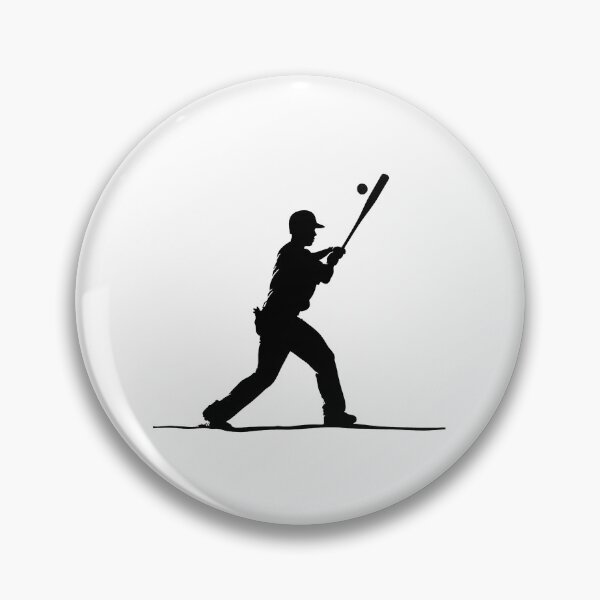 Item preview, Baseball Player Black And White designed and sold by titanosdesign.