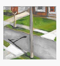 street from my window Photographic Print