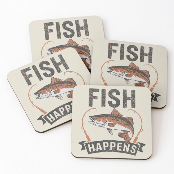Item preview, Fish happens designed and sold by VariousGoodies.