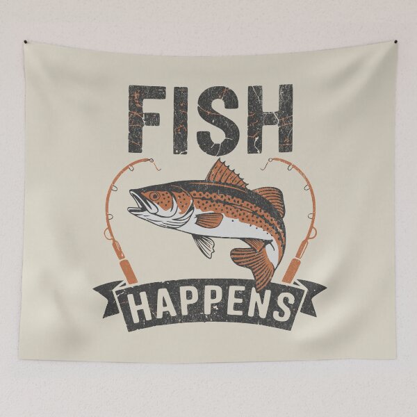 Item preview, Fish happens designed and sold by VariousGoodies.