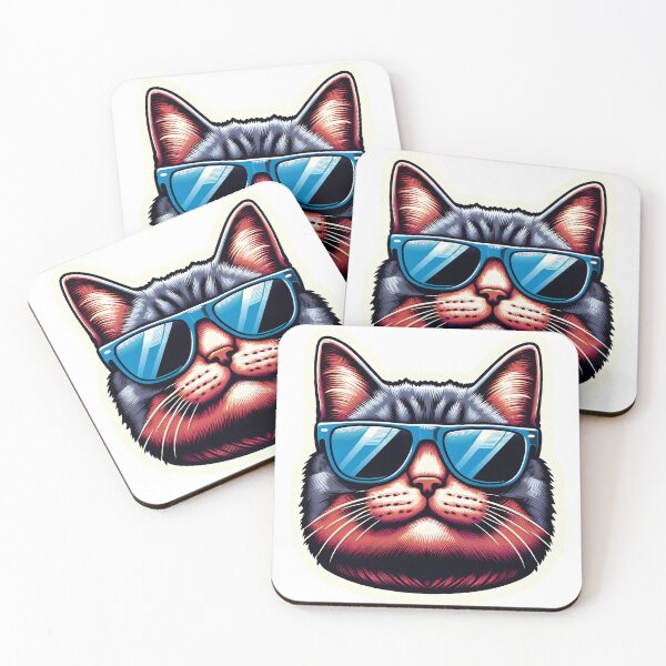 Item preview, Cool cat with sunglasses designed and sold by Giuseppe Cammino.